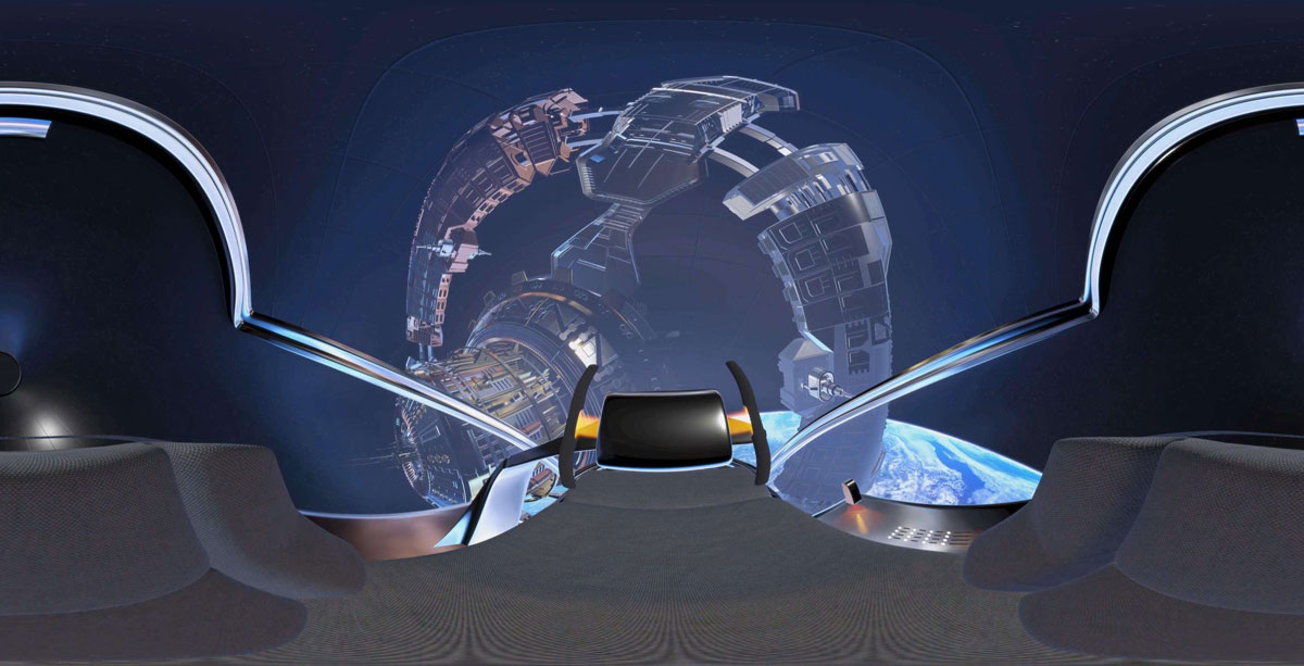 模拟体验VR旅行