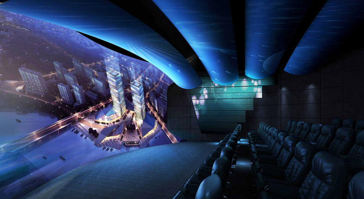 海勃湾模拟体验动感4D影院