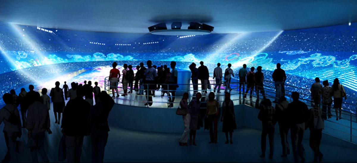 黄岛模拟体验360°环幕影院
