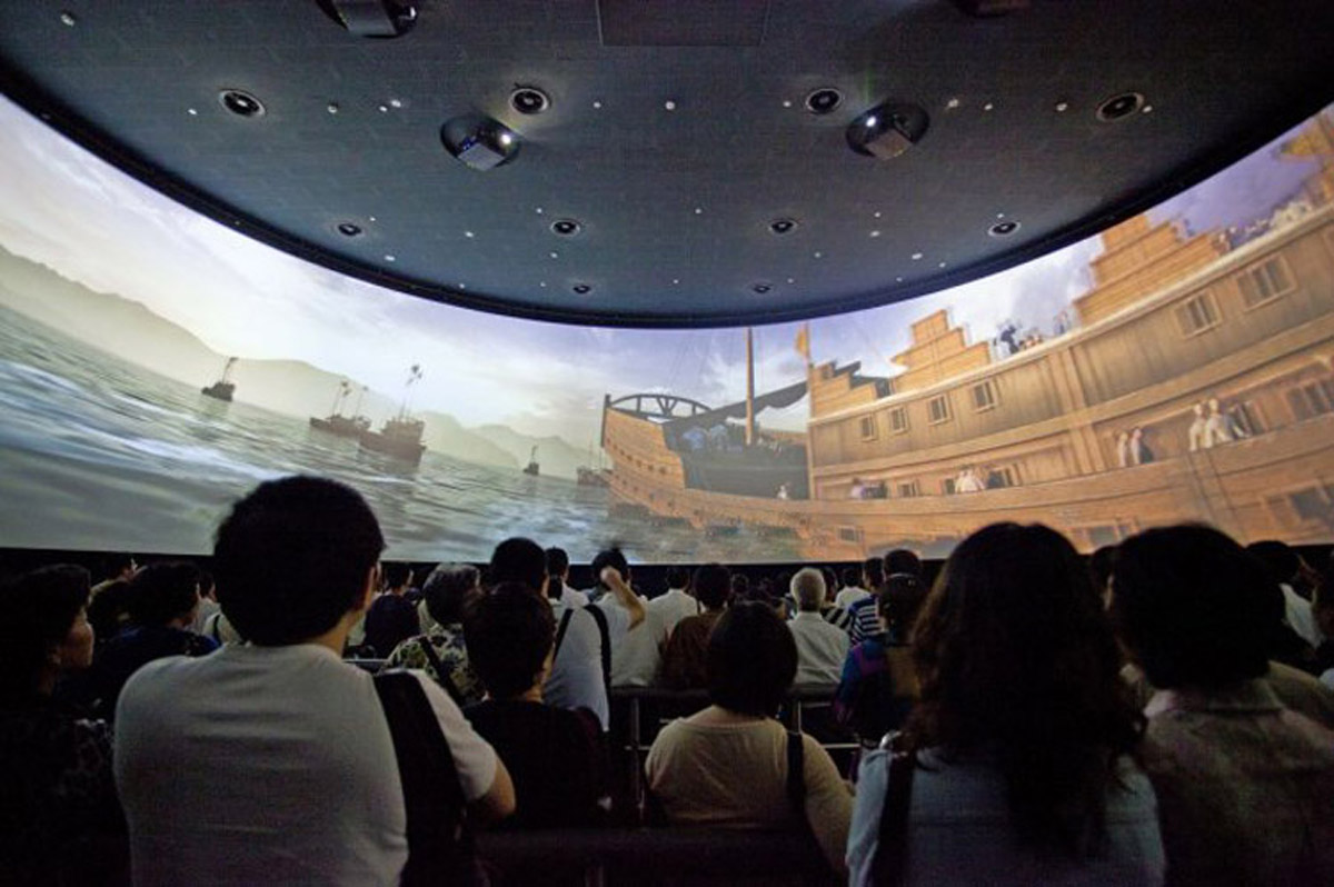 模拟体验环幕4D动感影院系统