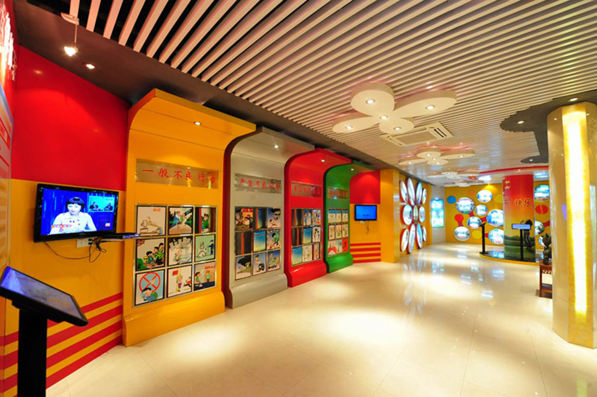 滨城模拟体验声光电结合禁毒教育展览馆