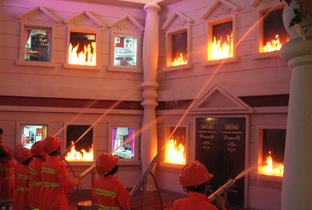 模拟体验消防现场消防体验馆