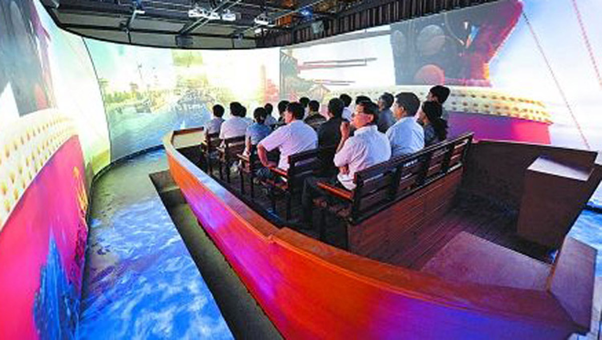 南华模拟体验虚拟航行