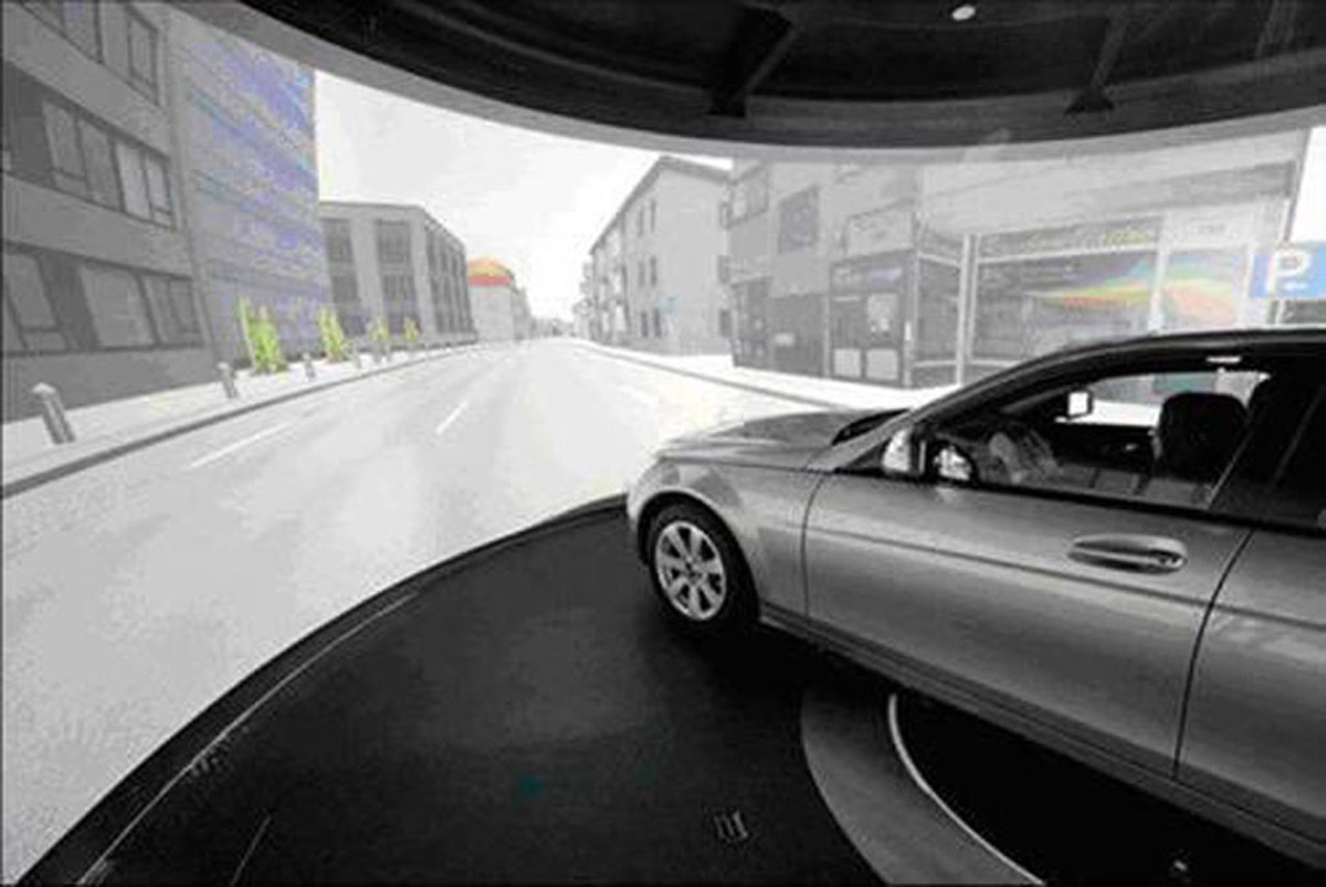 五寨模拟体验虚拟驾驶平台