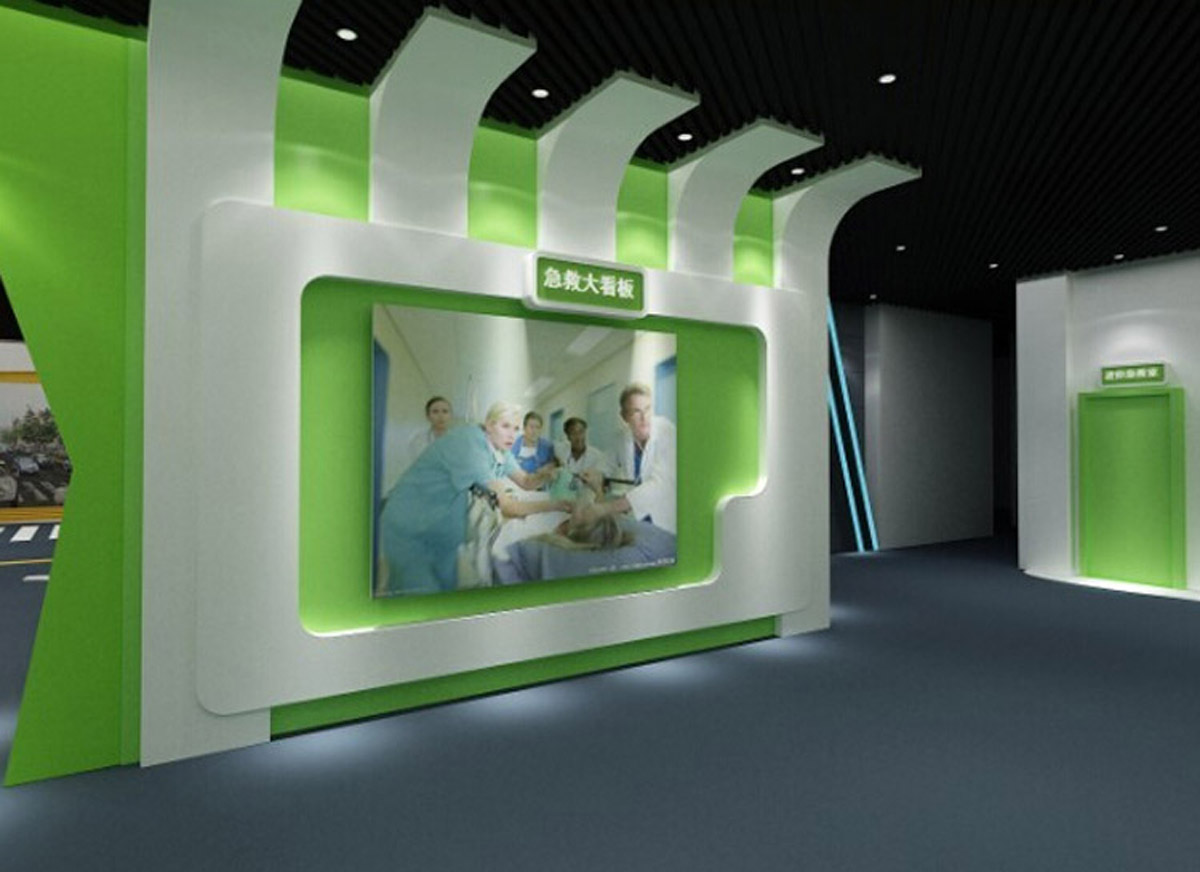 重庆模拟体验急救大看板展示设备