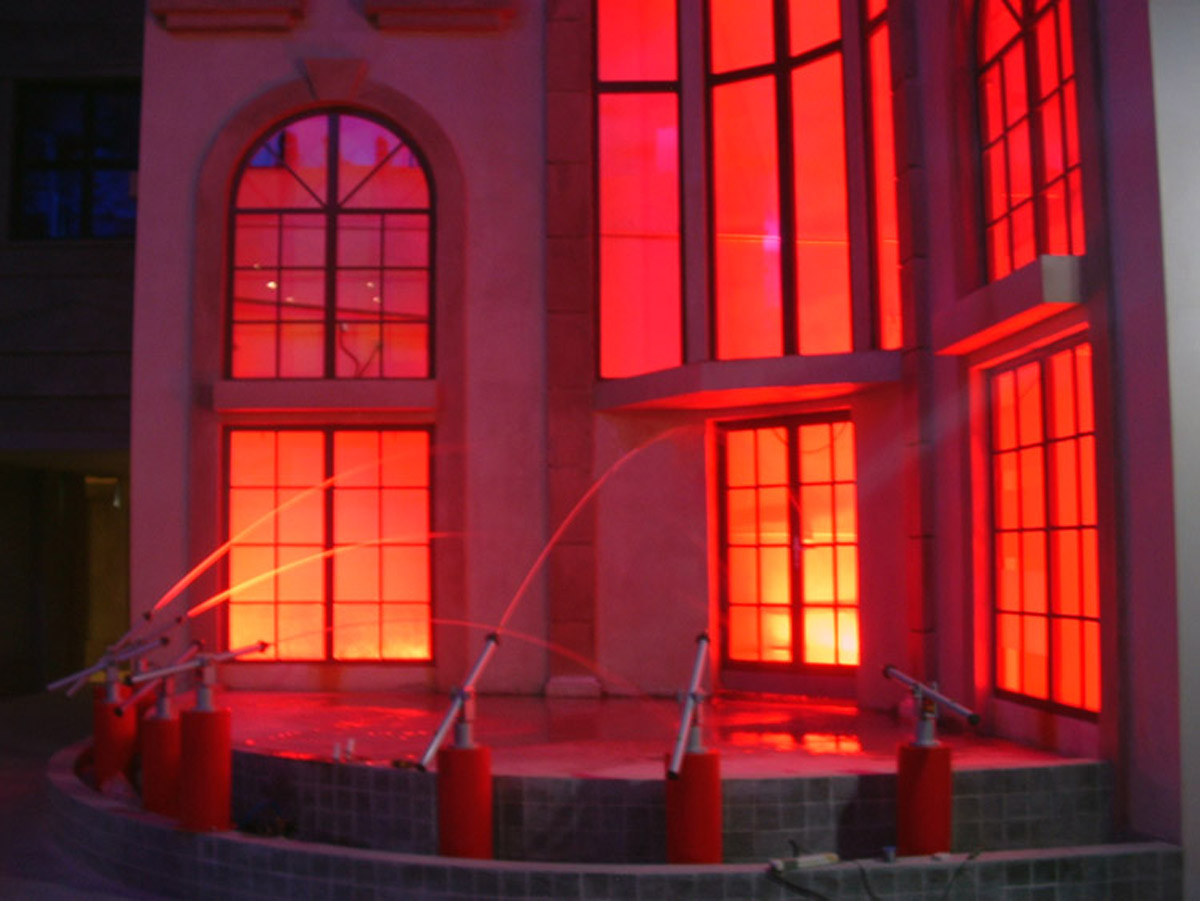 红寺堡模拟体验消防