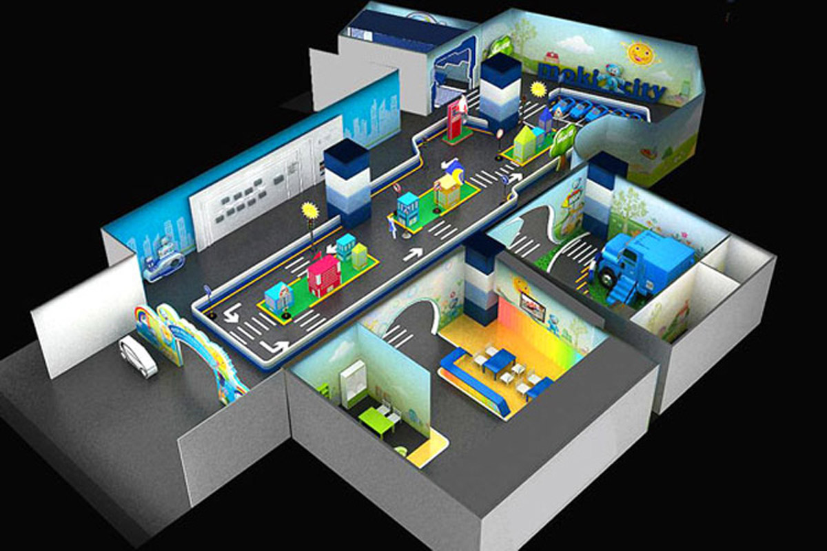 拜城模拟体验交通安全体验教育馆