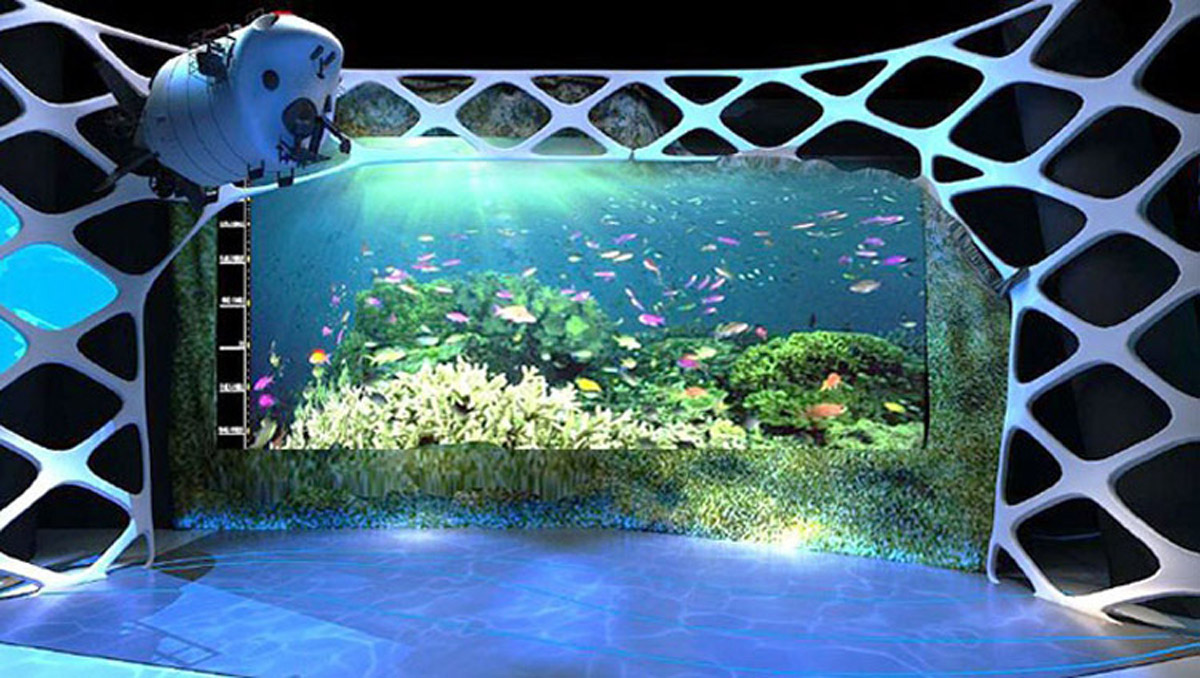 银川模拟体验深海世界