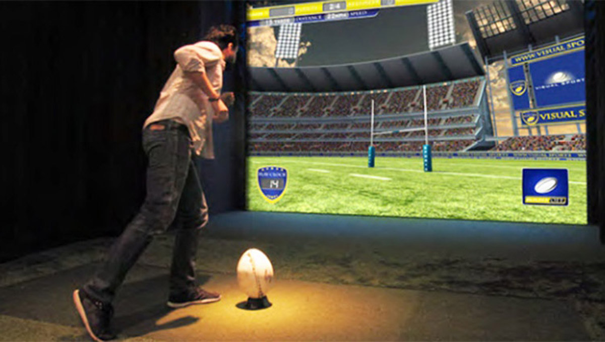 模拟体验虚拟英式橄榄球体验