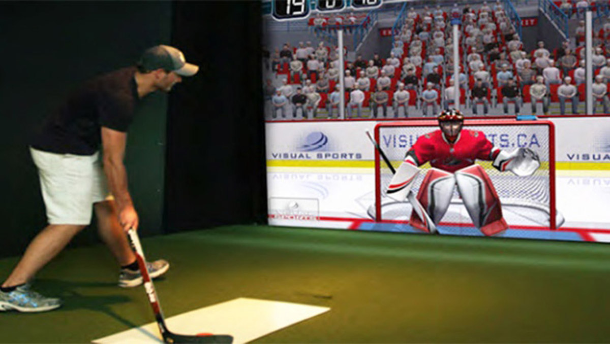 四方台模拟体验虚拟曲棍球体验