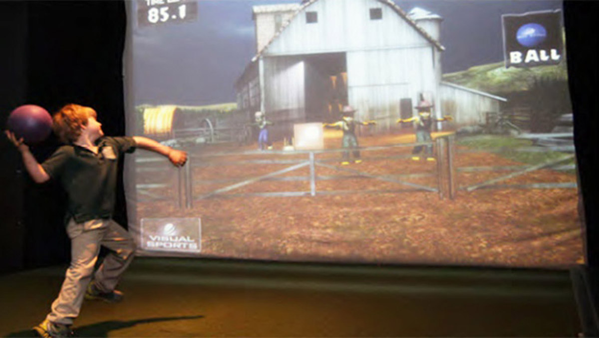 红塔模拟体验虚拟僵尸闪避球体验