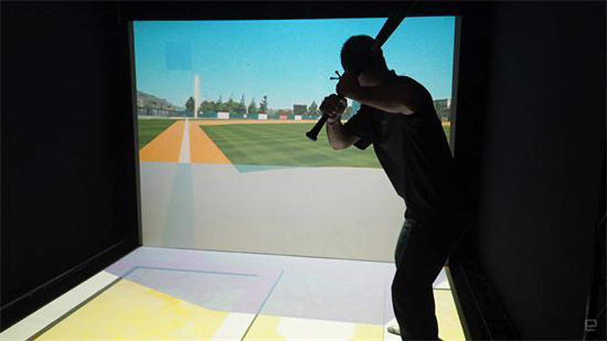 清丰模拟体验虚拟棒球投掷体验