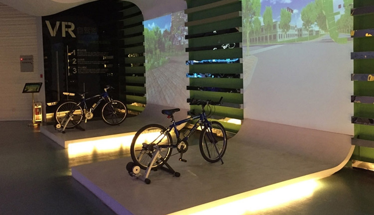 沙市模拟体验虚拟踩单车