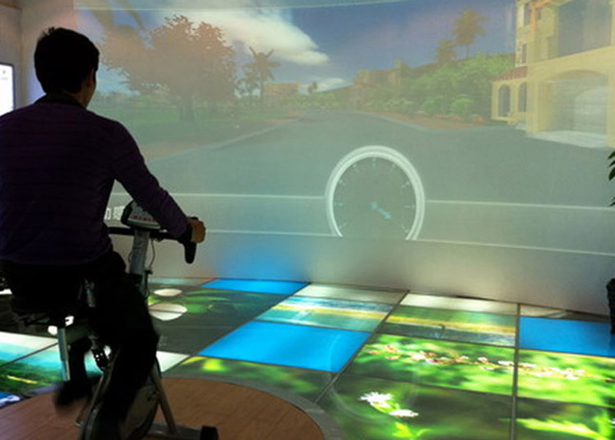马村模拟体验虚拟自行车系统
