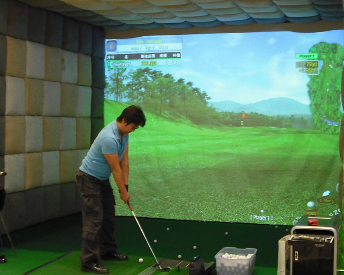 乐东模拟体验高尔夫
