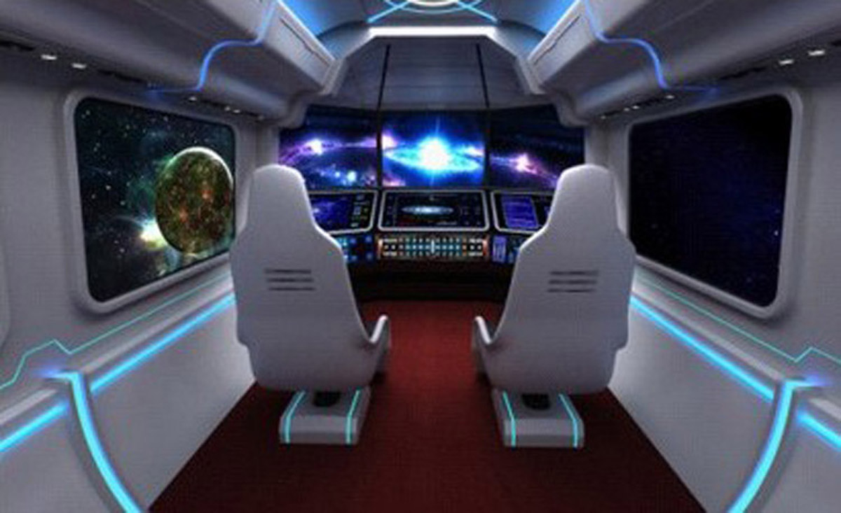 石城县模拟体验360度时空穿梭机